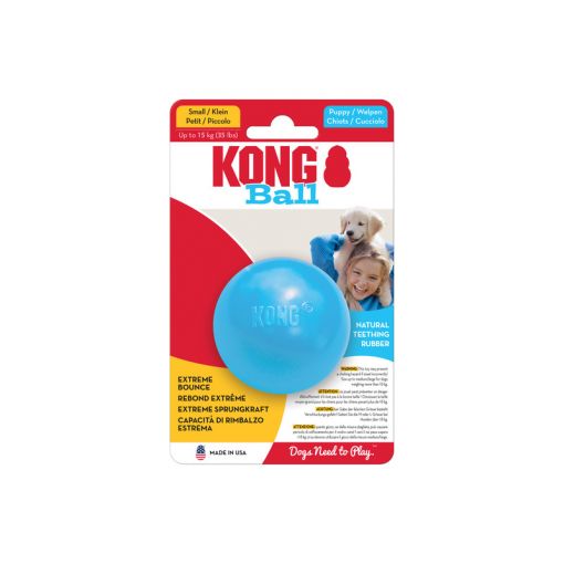 KONG Puppy Ball with hole Small Sortiert