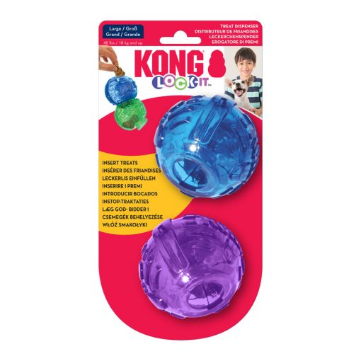 KONG Lock-It Large 2er Pack