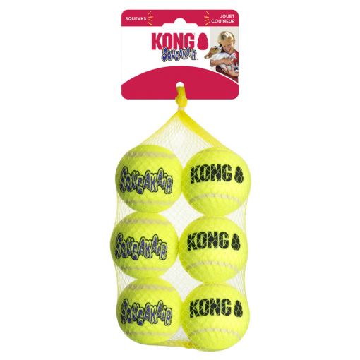 KONG SqueakAir Balls Medium 6er Pack