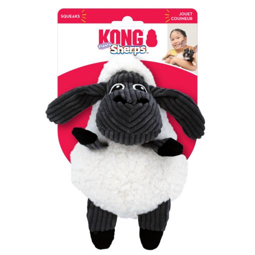 KONG Sherps Floofs Sheep Medium