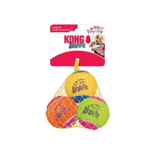 KONG SqueakAir Birthday Balls Medium