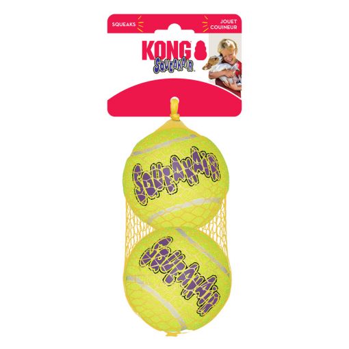 KONG SqueakAir Balls Large 2er Pack