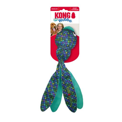 KONG Wubba Finz Blue Large