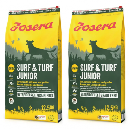 Josera Surf & Turf Junior 2 x 12,5 kg Sparpaket