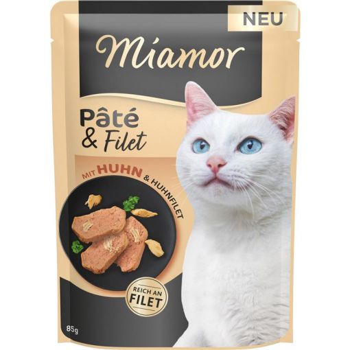 Miamor PB Pâté & Filet mit Huhn 85g (Menge: 10 je Bestelleinheit)