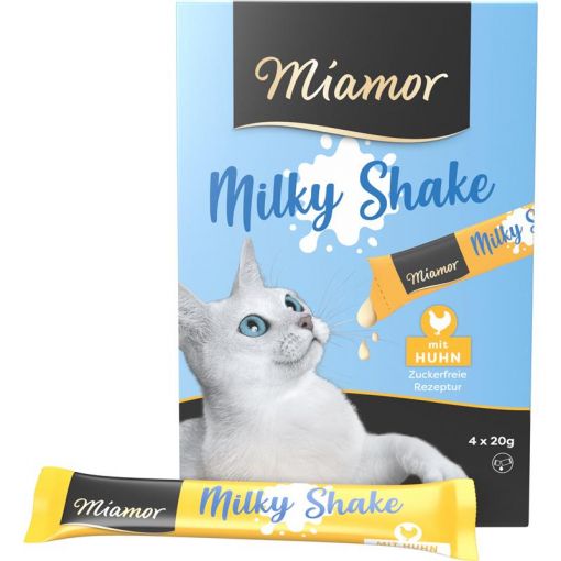 Miamor Milky Shake Huhn 4x20g (Menge: 11 je Bestelleinheit)