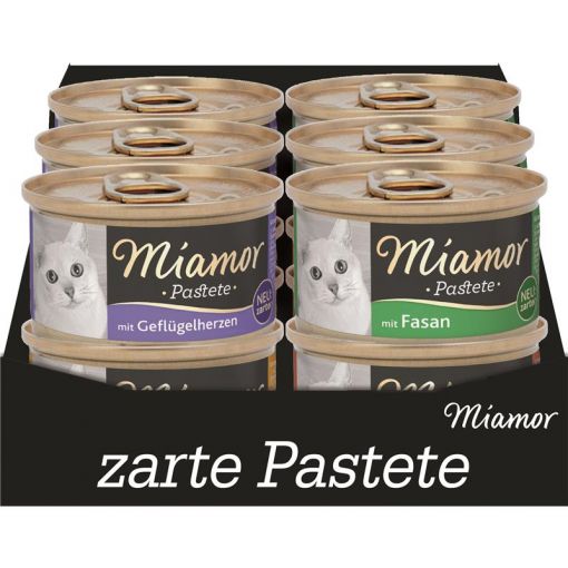 Miamor Dose Pastete Multibox Geflügel 12 x 85 g (Menge: 5 je Bestelleinheit)