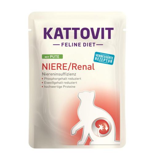 Kattovit PB Feline Diet Niere/Renal Pute 85g (Menge: 24 je Bestelleinheit)