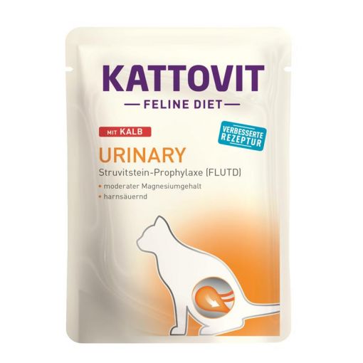 Kattovit PB Feline Diet Urinary mit Kalb 85g (Menge: 24 je Bestelleinheit)