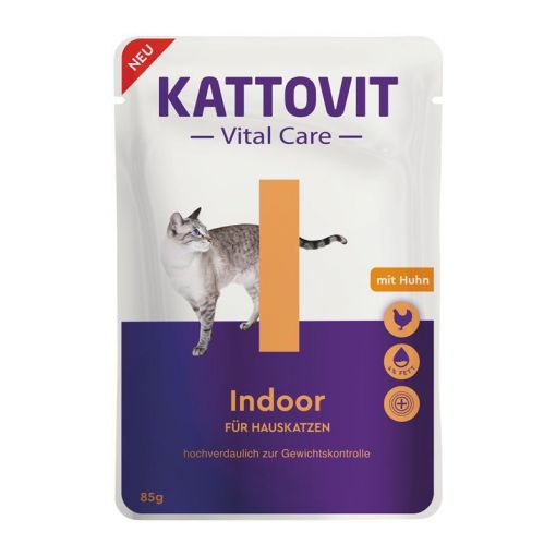 Kattovit PB Vital Care Indoor 85g (Menge: 24 je Bestelleinheit)