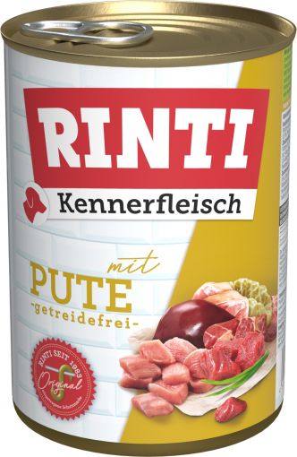 Rinti Dose Kennerfleisch Pute 400 g (Menge: 24 je Bestelleinheit)