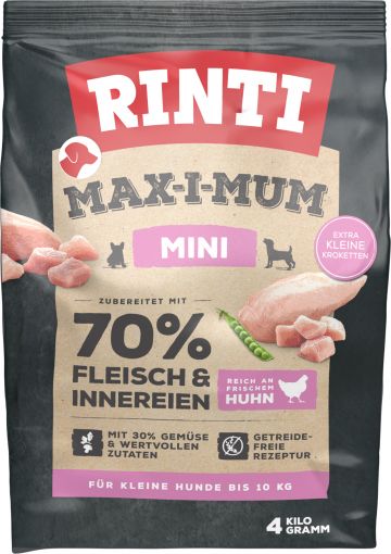 Rinti Max-i-mum Mini Adult Huhn 4 kg