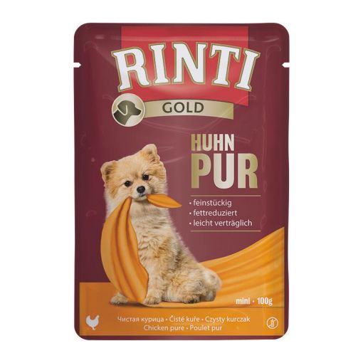 Rinti Gold Frischbeutel Huhn Pur 100 g (Menge: 10 je Bestelleinheit)