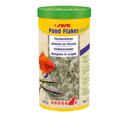 sera pond Flakes Nature 1000 ml