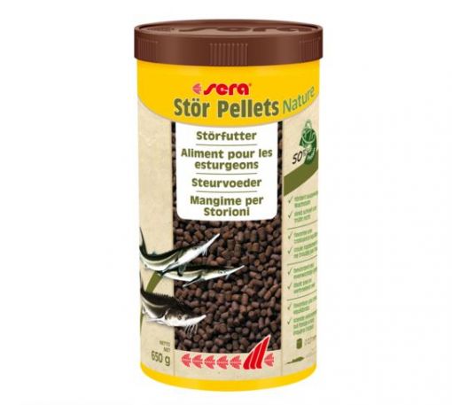 sera pond Stör Pellets Nature 1000 ml