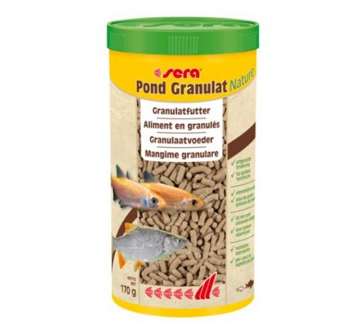 sera pond Granulat Nature 1000 ml