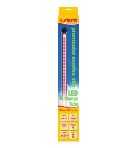 sera LED X-Change Tube plantcolor sunrise 360 mm / 4,3 Watt