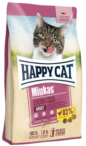 Happy Cat Minkas Sterilised Geflügel 10kg