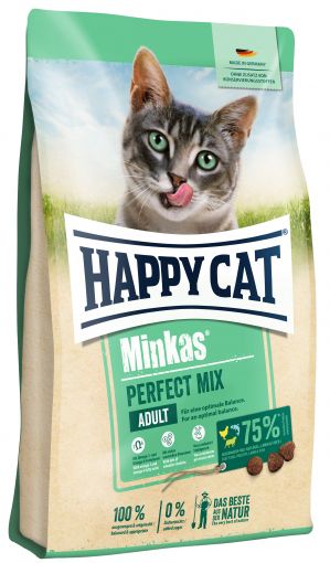 Happy Cat Minkas Perfect Mix Geflügel, Fisch & Lamm 10kg