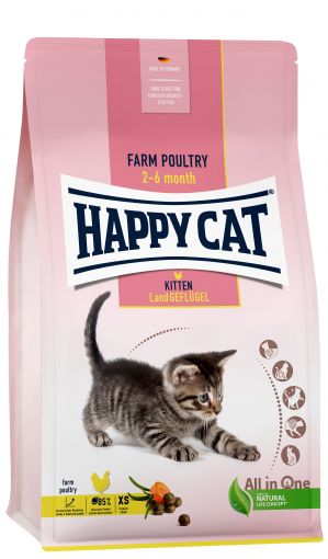 Happy Cat Young Kitten Land Geflügel 4kg