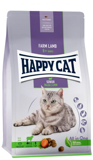 Happy Cat Senior Weide Lamm 1,3kg