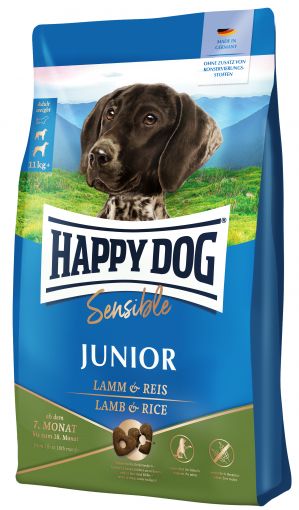 Happy Dog Sensible Junior Lamm & Reis 10 kg