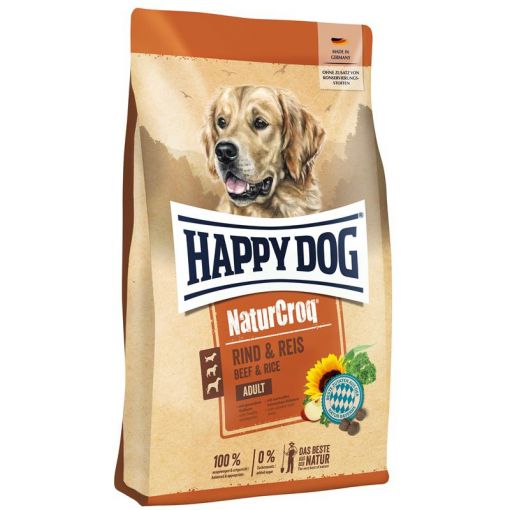 Happy Dog NaturCroq Rind & Reis 11 kg