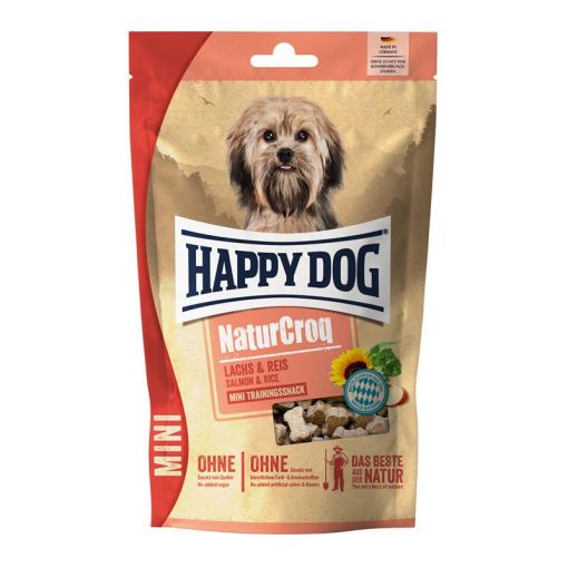 Happy Dog NaturCroq Snack Mini Lachs & Reis 100g