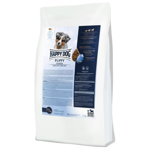 Happy Dog Puppy Starter Lamm & Reis 4 kg