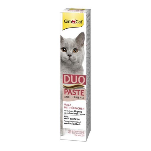 GimCat Anti-Hairball Duo-Paste Malz mit Hühnchen 50g