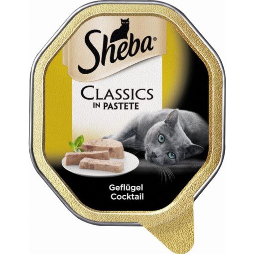 Sheba Schale Classics Geflügel Cocktail 85g (Menge: 22 je Bestelleinheit)