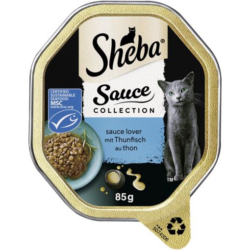 Sheba Schale Sauce Collection Sauce Lover Thunfisch 85g (Menge: 22 je Bestelleinheit)