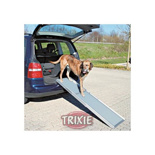 Trixie Teleskop Rampe 43 × 100 bis 180 cm, 5,8 kg, grau