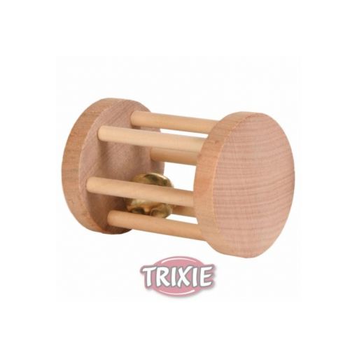 Trixie Spielrolle, Kleintiere, Holz  5 × 7 cm