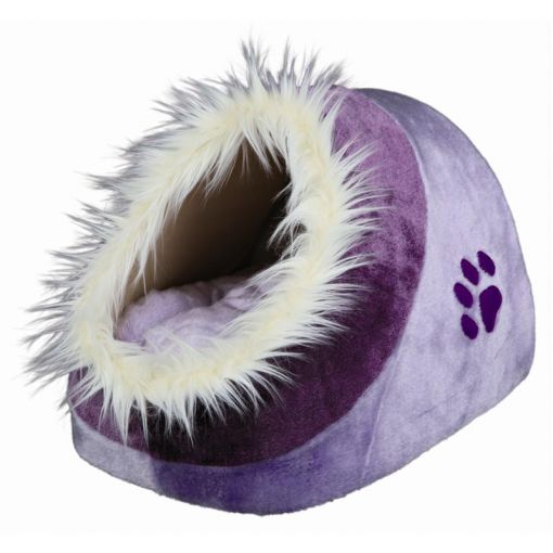 Trixie Kuschelhöhle Minou, 35 × 26 × 41 cm, lila/violett