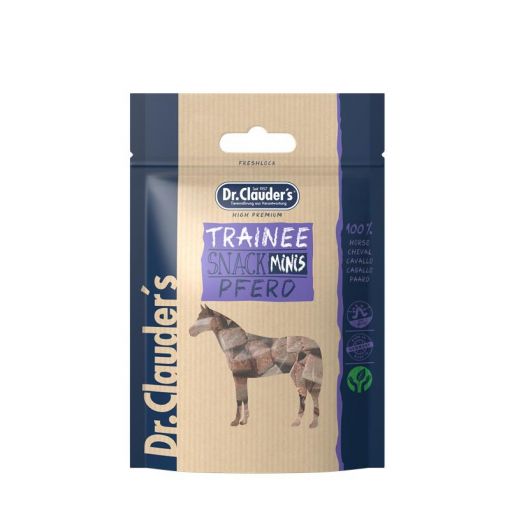 Dr. Clauders Dog Trainee Snack Minis Pferd 50g (Menge: 10 je Bestelleinheit)