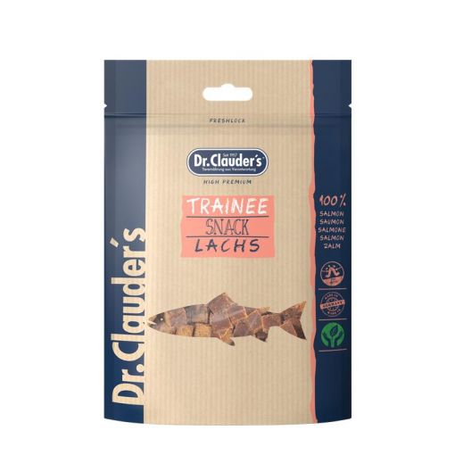 Dr. Clauders Dog Trainee Snack Lachs 80g (Menge: 10 je Bestelleinheit)