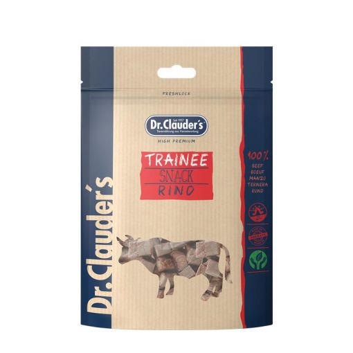 Dr. Clauders Dog Trainee Snack Rindfleisch 80g (Menge: 10 je Bestelleinheit)