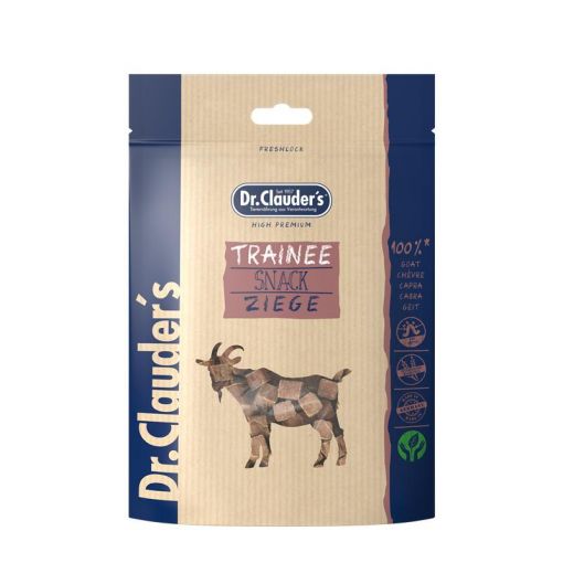 Dr. Clauders Dog Trainee Snack Ziege 80g