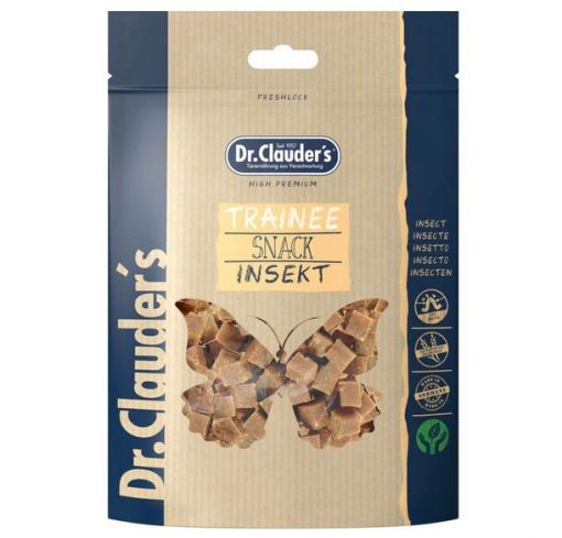 Dr. Clauders Dog Trainee Snack Insekt 80g