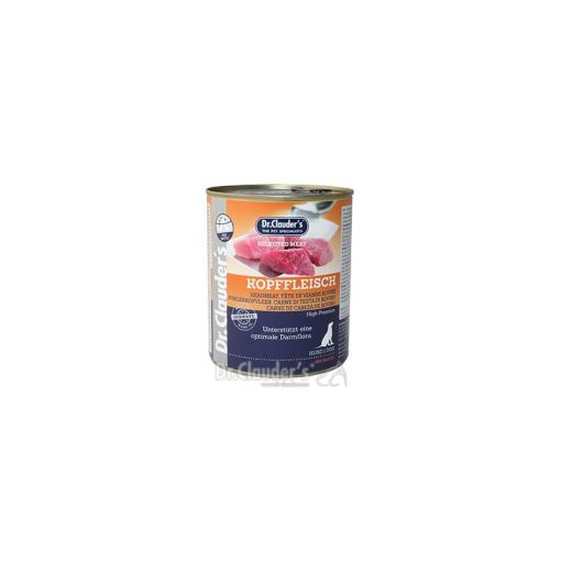 Dr. Clauders Dog Dose Selected Meat Kopffleisch 800g (Menge: 6 je Bestelleinheit)