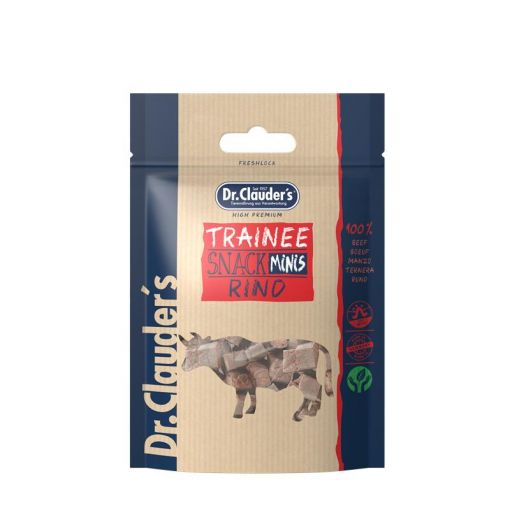 Dr. Clauders Dog Trainee Snack Minis Rind 50g (Menge: 10 je Bestelleinheit)