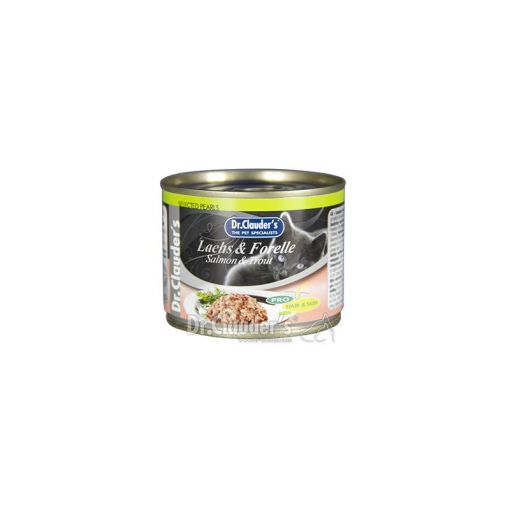 Dr. Clauders Cat Dose Selected Pearls mit Lachs & Forelle 200g (Menge: 6 je Bestelleinheit)