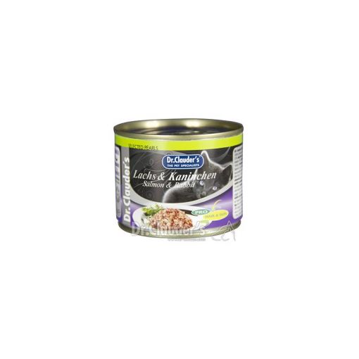 Dr. Clauders Cat Dose Selected Pearls mit Lachs & Kaninchen 200g (Menge: 6 je Bestelleinheit)