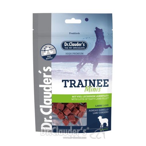 Dr. Clauders Dog Snack Trainee Mini Lamm 50 g (Menge: 12 je Bestelleinheit)