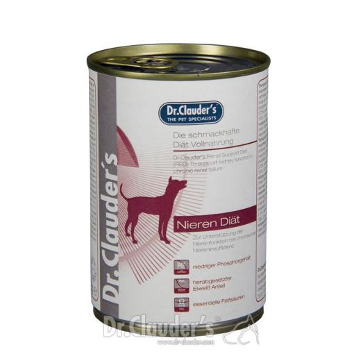 Dr. Clauders Dog Dose Diät RSD Nierendiät 400g (Menge: 6 je Bestelleinheit)