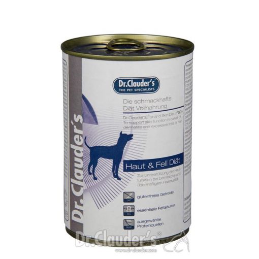 Dr. Clauders Dog Dose Diät FSD Haut & Felldiät 400g (Menge: 6 je Bestelleinheit)