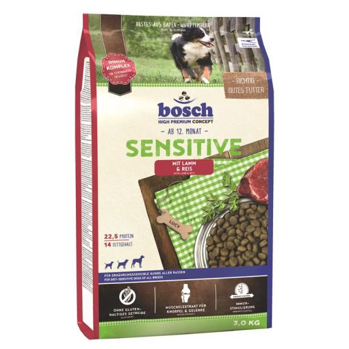 Bosch Sensitive Lamm & Reis     3 kg