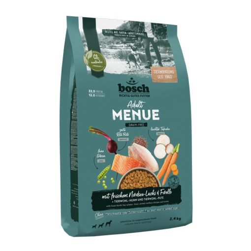 Bosch HPC Menue Adult mit Nordsee-Lachs & Forelle 2,4 kg