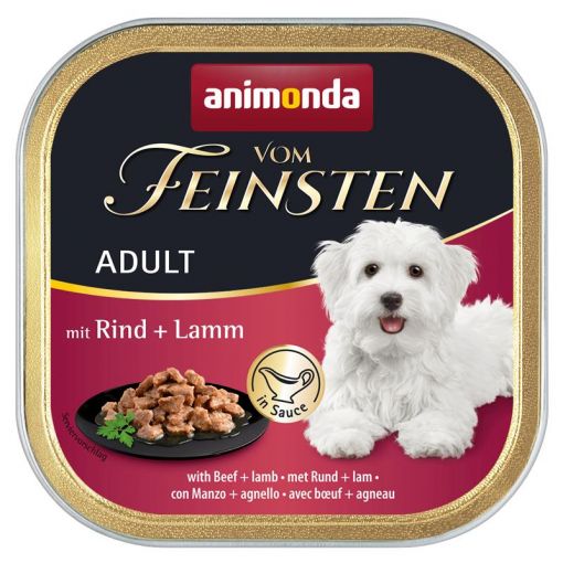 Animonda Dog vom Feinsten Adult mit Rind & Lamm 150g (Menge: 22 je Bestelleinheit)